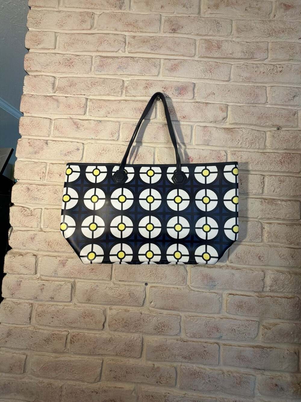 Jonathan Adler Geometric Print Large Shoulder Tote Bag